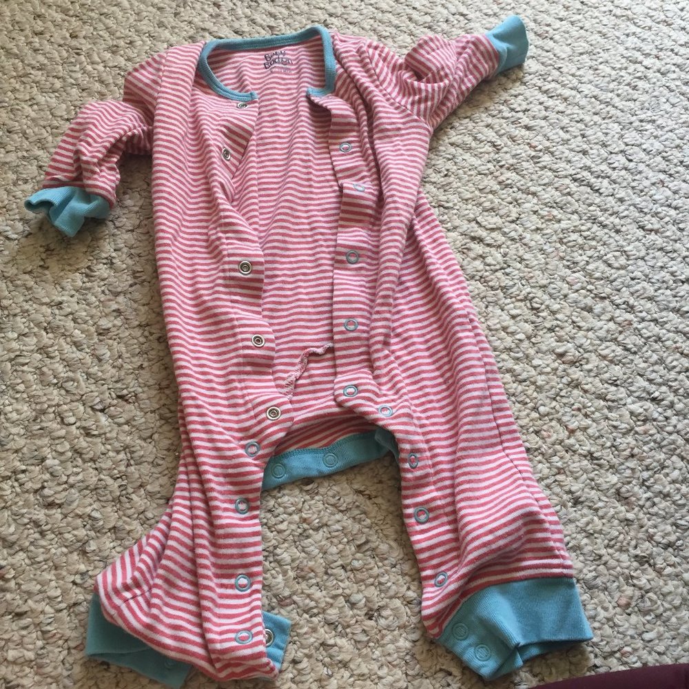 Baby Boden Stripey PJs 6-12M